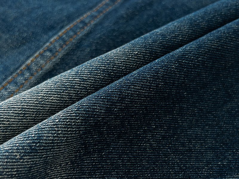 Джинсовая Куртка Fear Of God Torn Sleeves "Blue" фото № 5