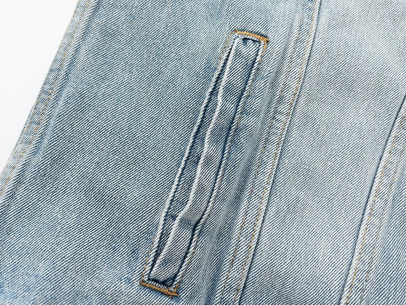 Джинсовая Куртка Gallery Dept Slightly Ragged Style "Blue" фото № 8