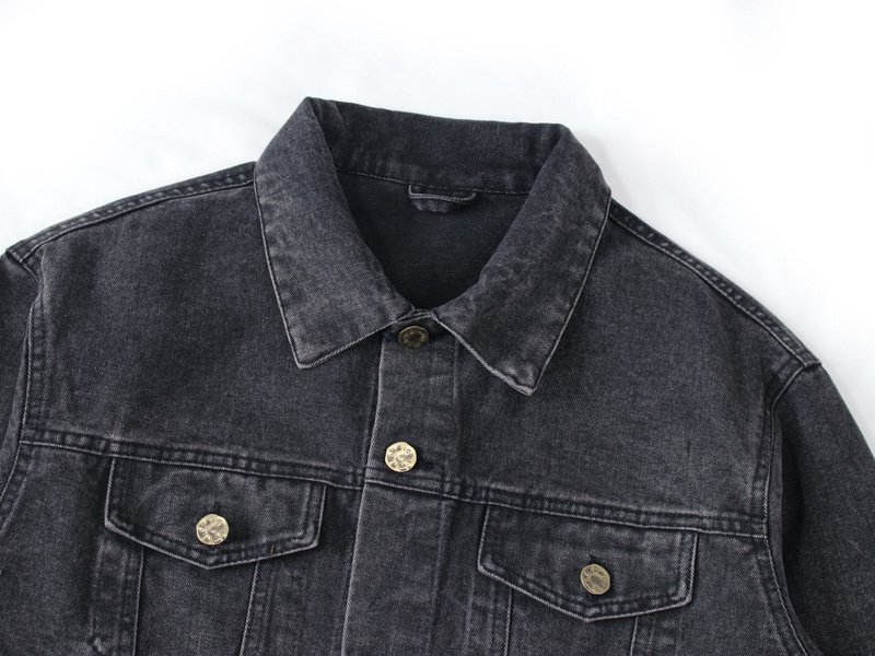 Джинсовая Куртка Louis Vuitton Half Filled With Logos "Black/Gray" фото № 6