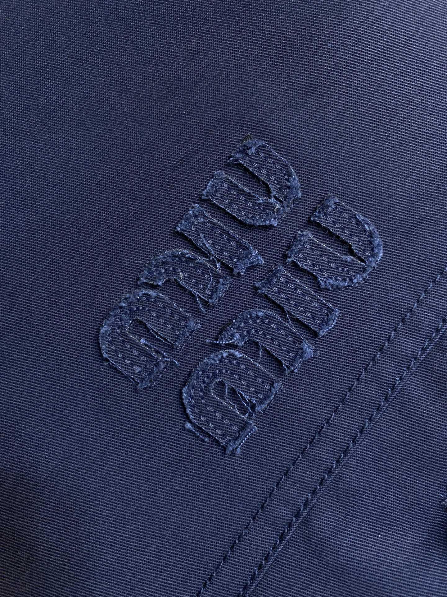 Куртка Miu Miu Frontside Left Dark Blue Logo Miu Miu "Blue" фото № 4