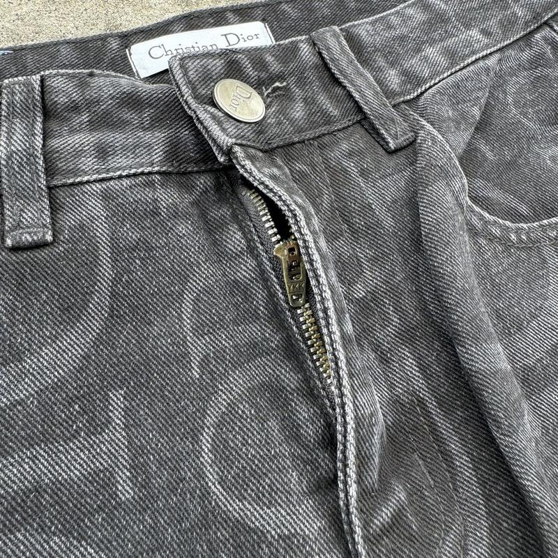 Джинсы Christian Dior Different Directions Logos "Black" фото № 7