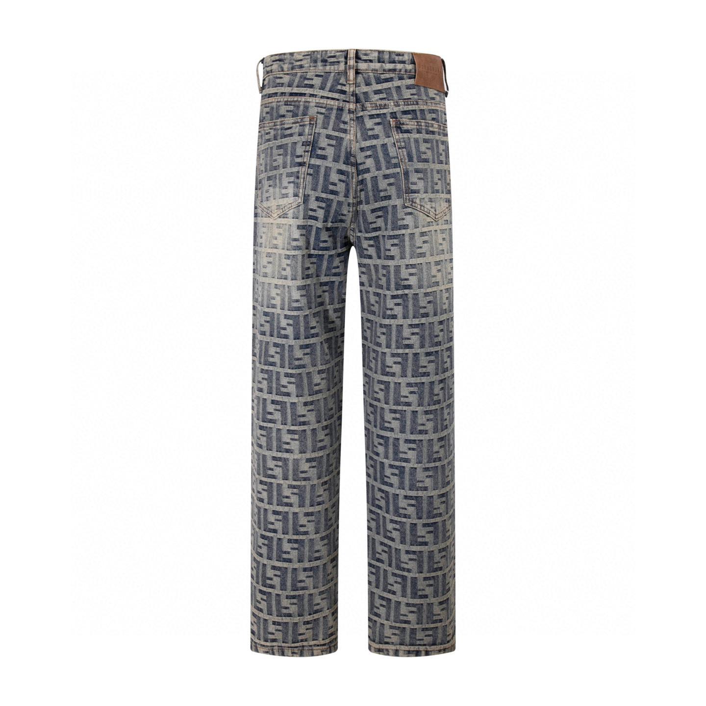 Джинсы Fendi Monochrome "Denim" фото № 2