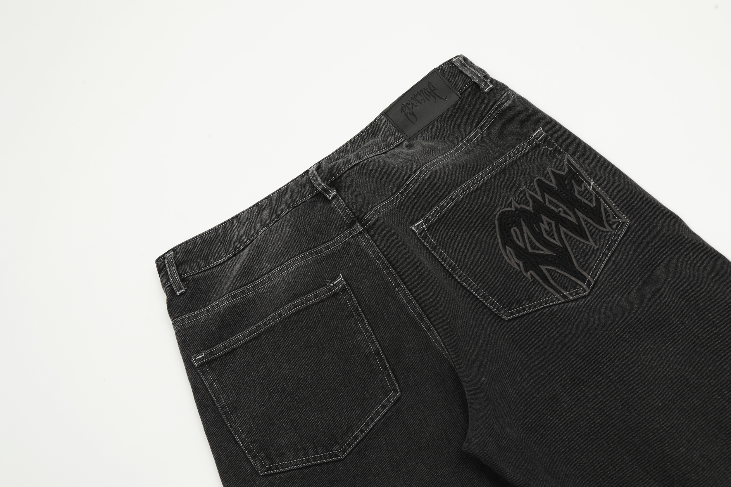 Джинсы Revenge Straight Gray Matter "Gray" фото № 3