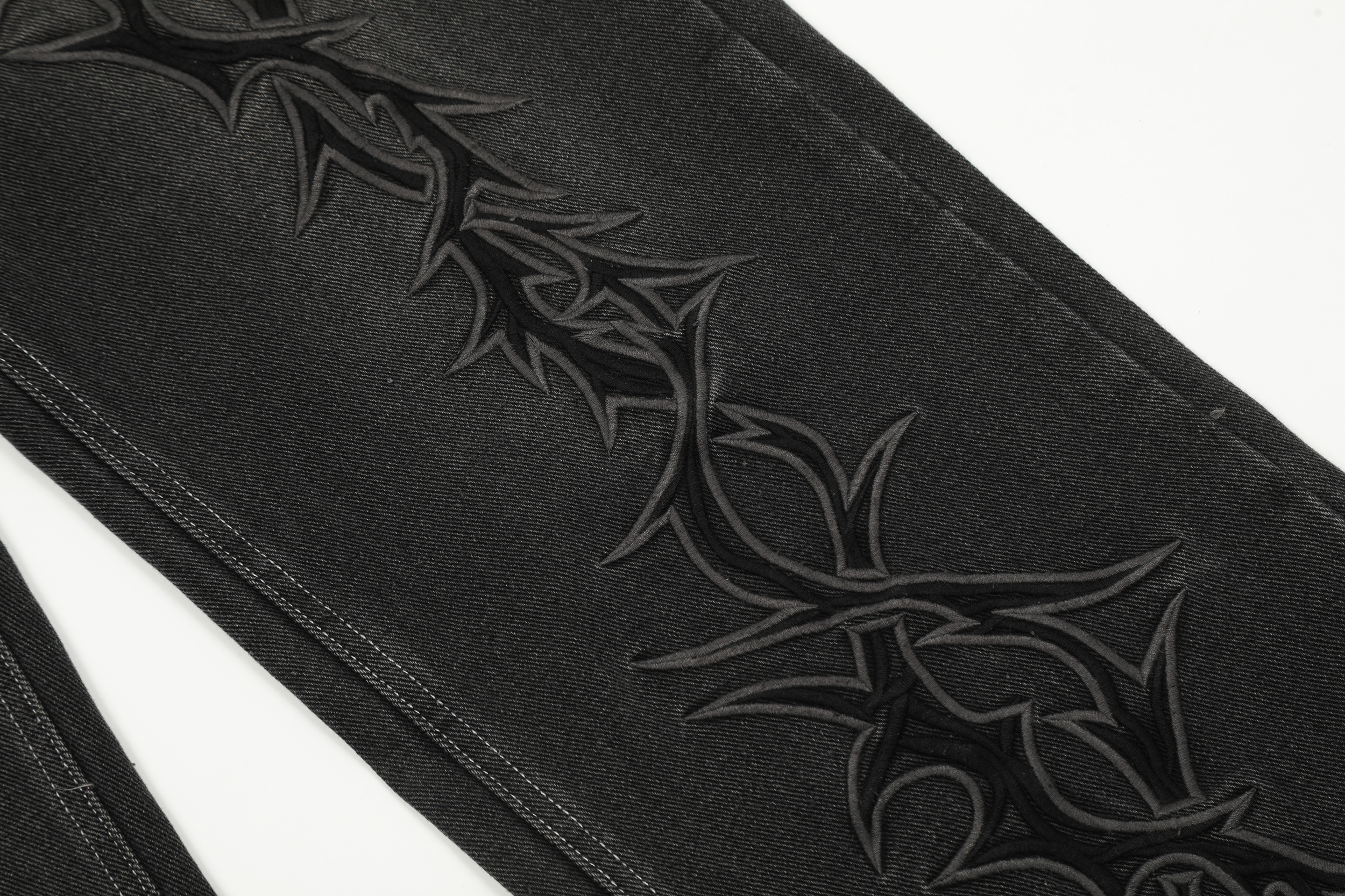 Джинсы Revenge Straight Gray Matter "Gray" фото № 7