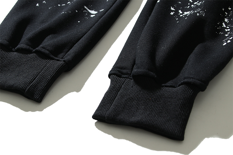 Штаны Askyurself White Splashes "Black" фото № 3