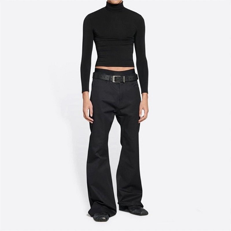 Джинсы Balenciaga Palazzo "Black" фото № 6