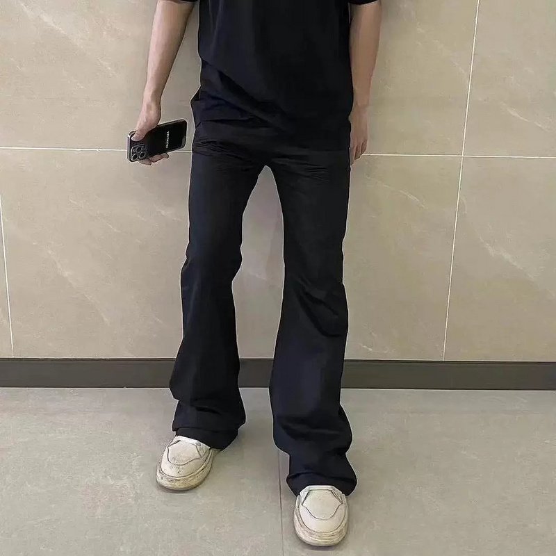 Джинсы Balenciaga Palazzo "Black" фото № 8