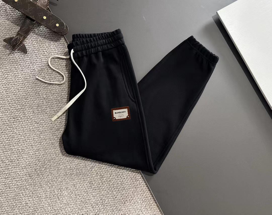 Штаны Burberry Established 1856 Horseferry House "Black" фото № 3