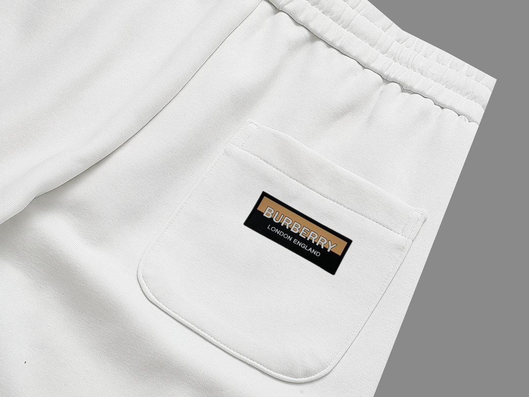 Штаны Burberry Frontside Volumetric Letter B And Rectangle "White" фото № 6
