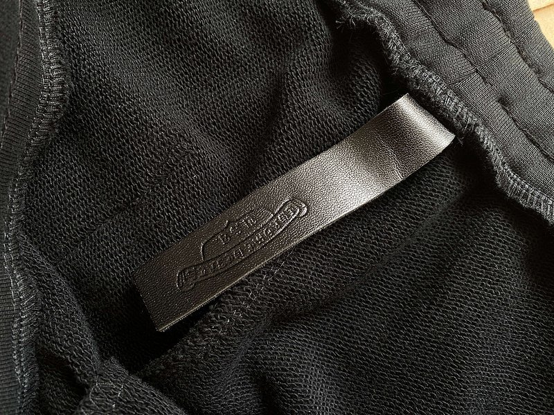 Штаны Chrome Hearts Embroidered Crosses Front "Black" фото № 6