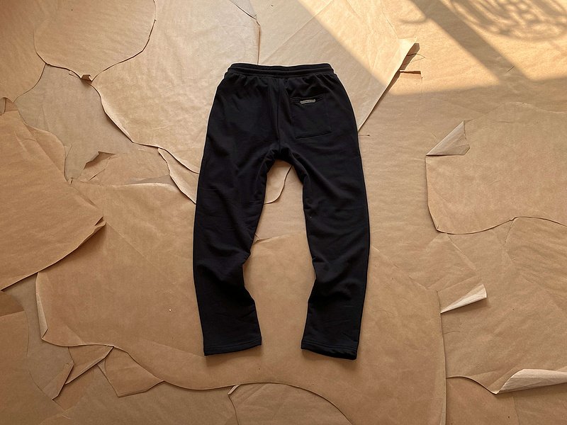 Штаны Chrome Hearts Embroidered Crosses Front "Black" фото № 2