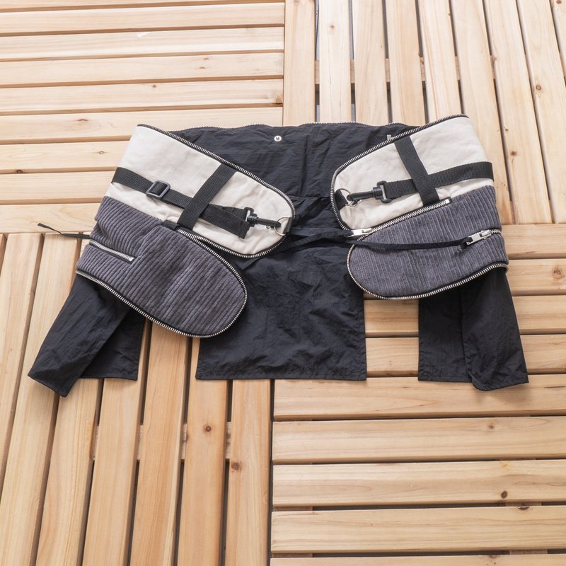 Штаны Double-Paneled Layered Packable Waistband "Black" фото № 5