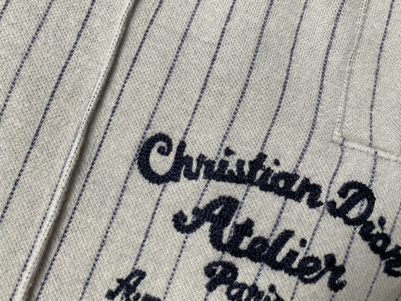 Штаны Dior Striped "White" фото № 3