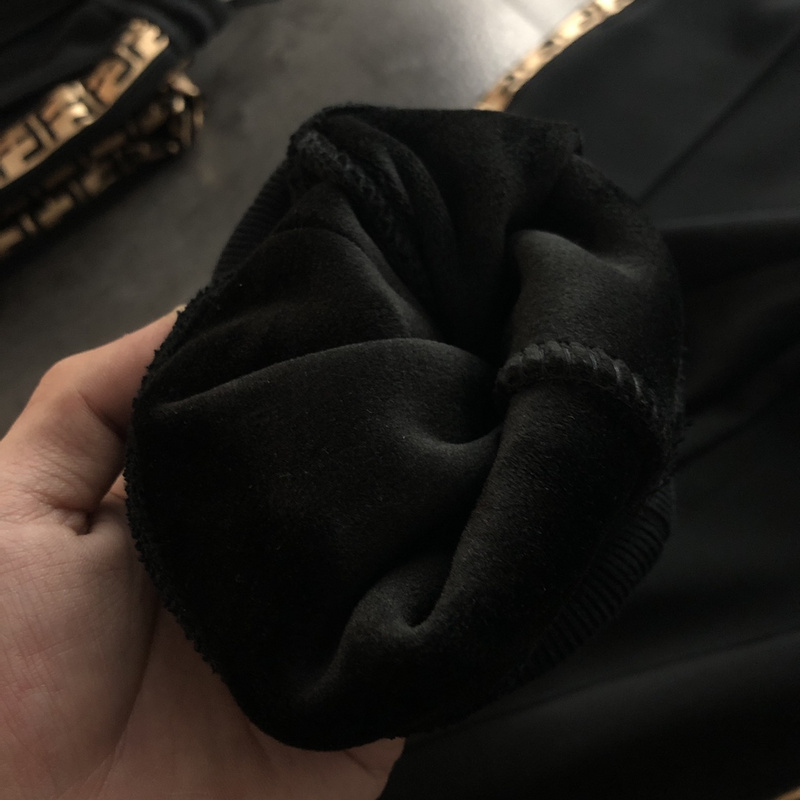 Штаны Fendi Logo Stripe "Black" фото № 7