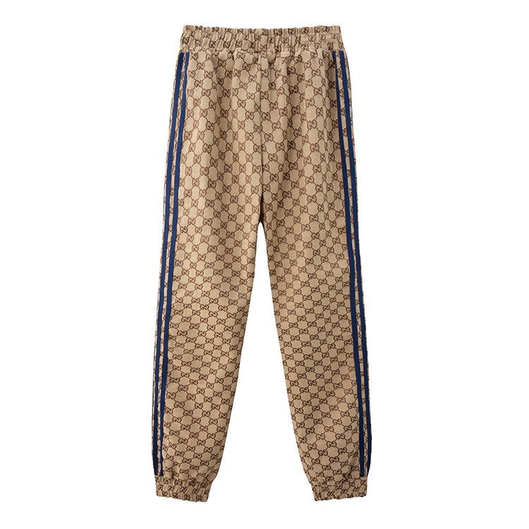 Штаны Gucci X Adidas Branded "Brown" фото № 3