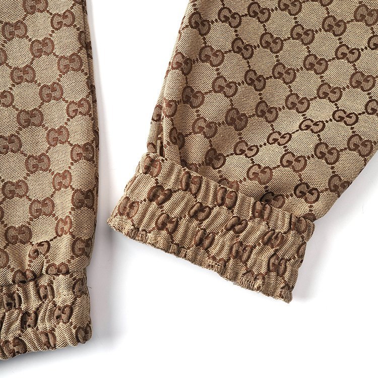 Штаны Gucci X Adidas Branded "Brown" фото № 8