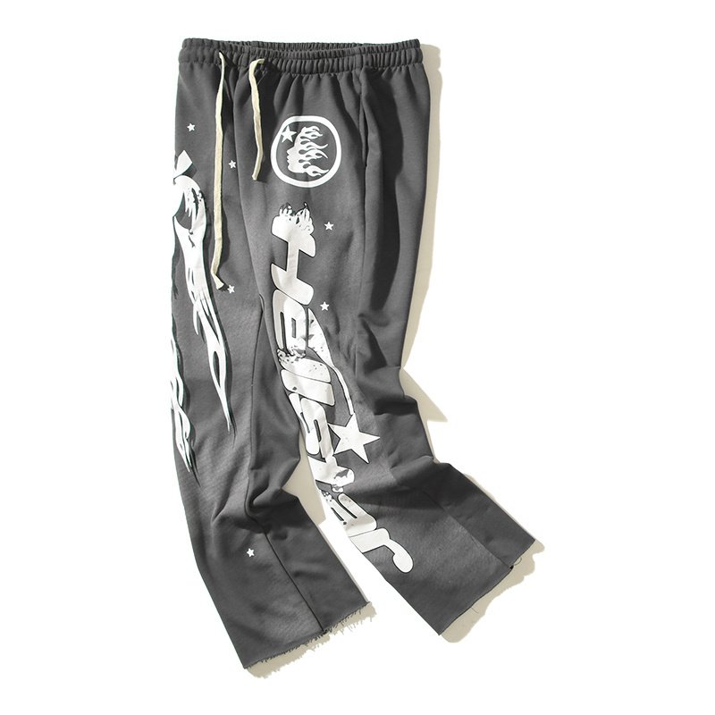 Штаны Hellstar X Four Caccus Witg Logo "Gray" фото № 3