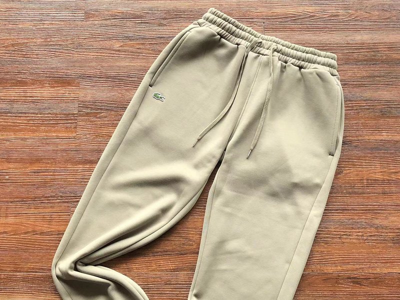 Спортивные штаны Lacoste Plain With Small Front Logo "Beige" фото № 2