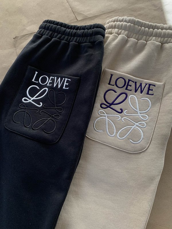 Штаны Loewe Sports With Pocket "Black" фото № 3