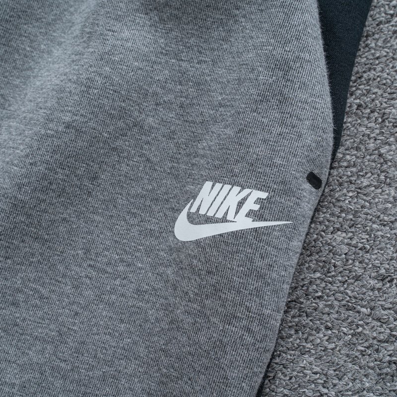 Худи Nike With Logo And ZIP "Black/Gray" фото № 7