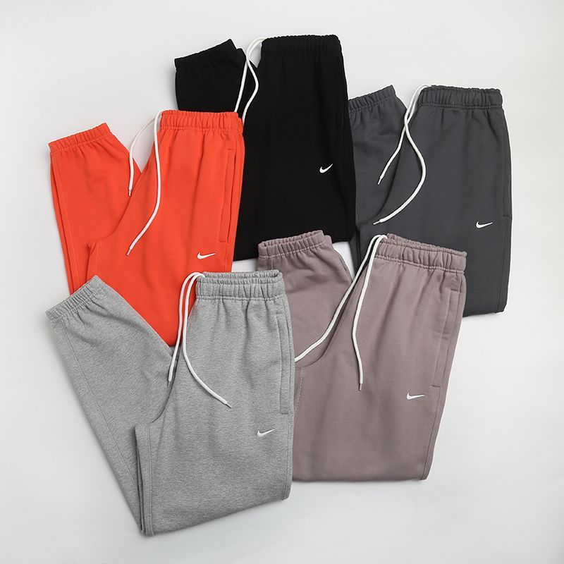 Штаны Nike With White Checkmark Logo "Gray" фото № 2