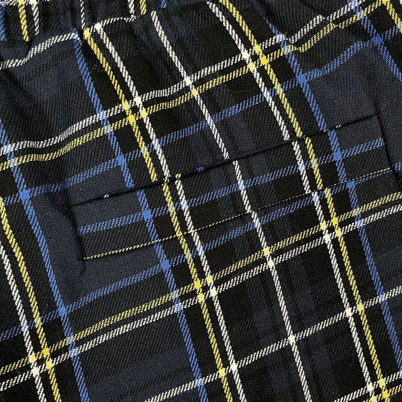 Штаны Off White Checkered "Blue" фото № 2