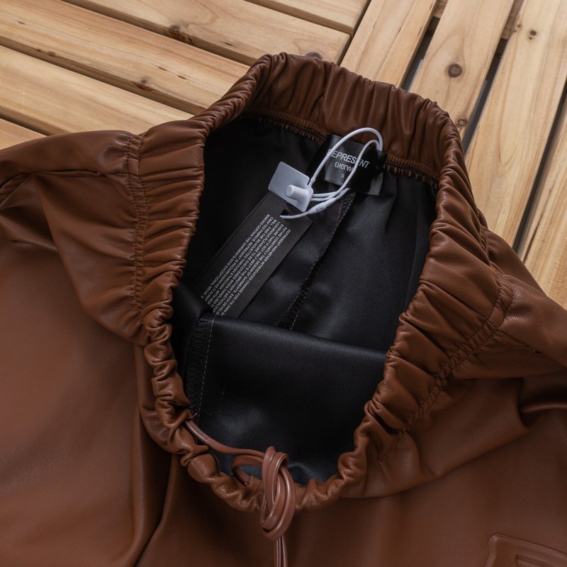 Штаны Represent Logo Letter Printed "Brown" фото № 6