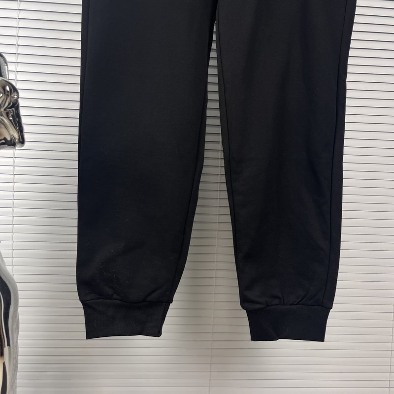 Штаны Stone Island With Logo - Sporty Style "Black" фото № 6