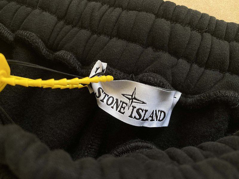 Штаны Stone Island Patch With Compass "Black" фото № 4