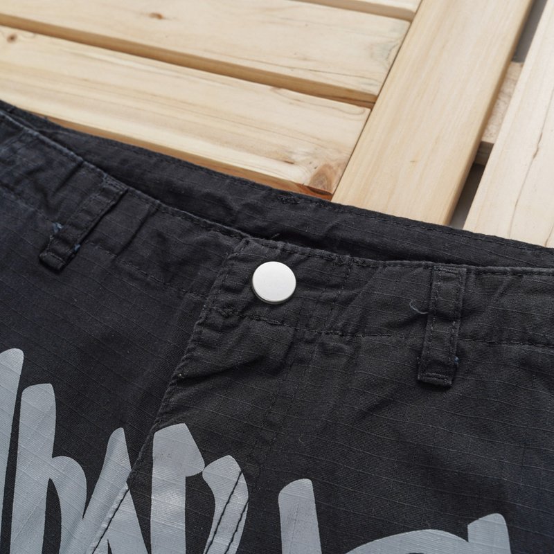 Штаны Stussy With The Inscription Of The Logo "Black/Gray" фото № 7