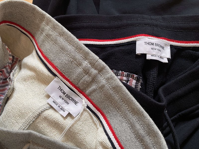 Штаны Thom Browne Stitched Note "Black" фото № 2