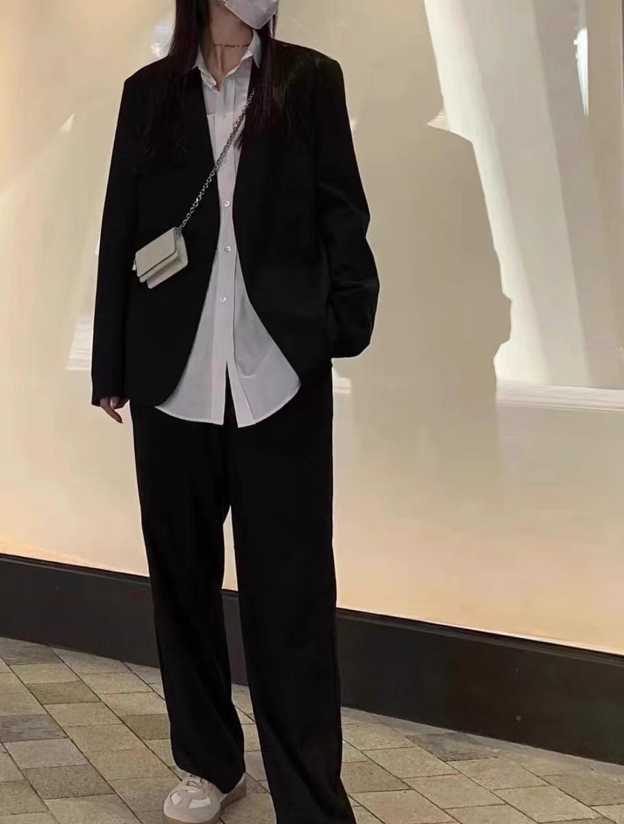 Пиджак Maison Margiela Four Backside Threads "Black" фото № 3