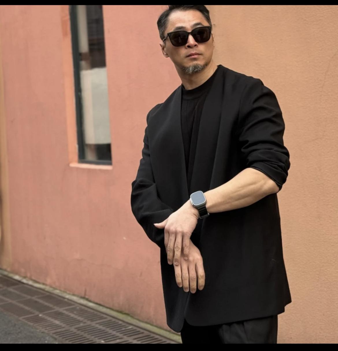 Пиджак Maison Margiela Four Backside Threads "Black" фото № 2