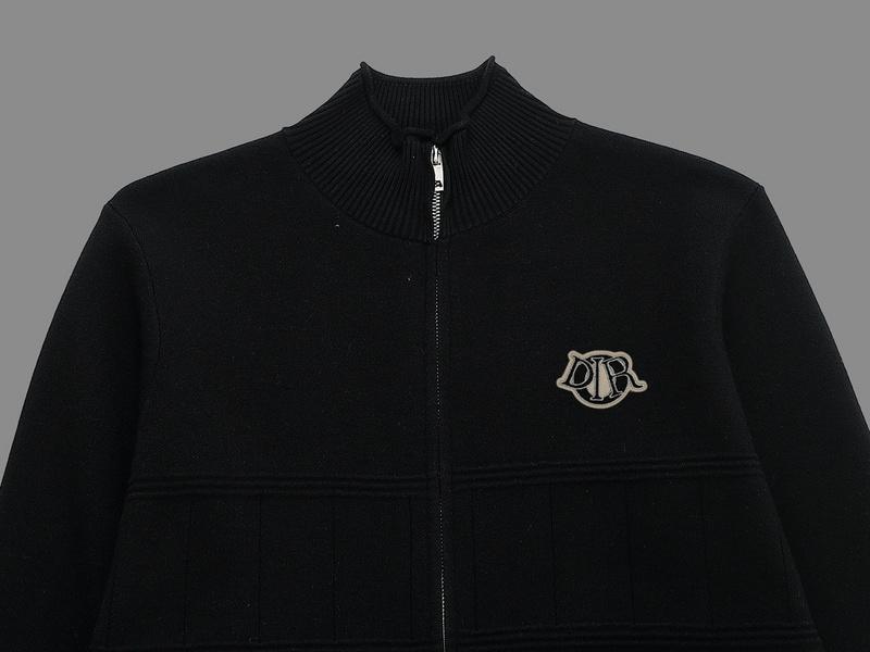 Бомбер Christian Dior Logo Along The Curve "Black" фото № 2