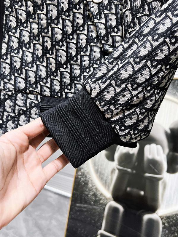 Куртка-бомбер Christian Dior Monogram Logo "Black" фото № 9