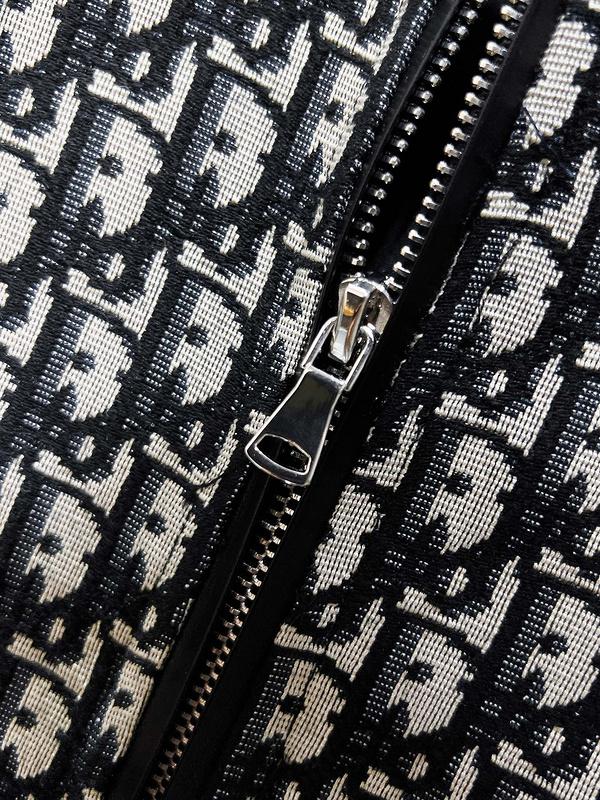 Куртка-бомбер Christian Dior Monogram Logo "Black" фото № 6