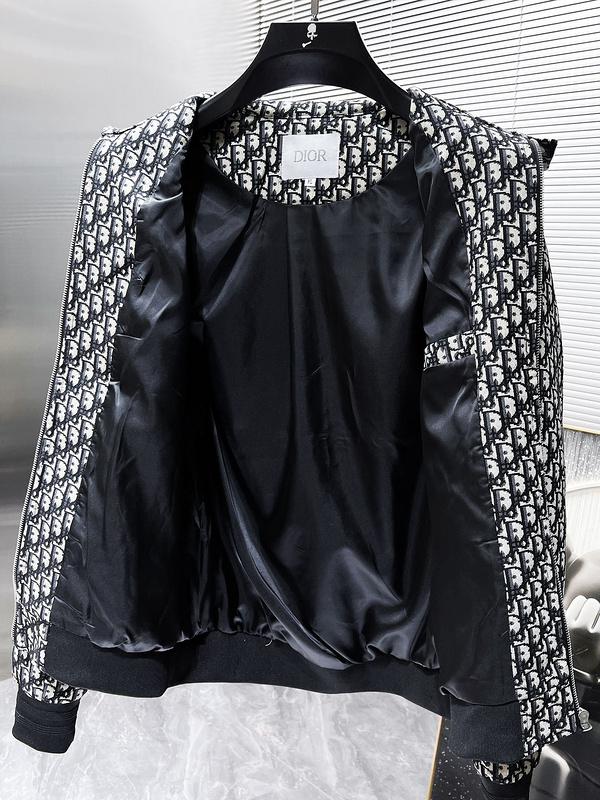 Куртка-бомбер Christian Dior Monogram Logo "Black" фото № 3