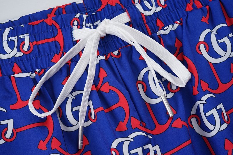 Шорты Gucci Anchor Prints "Blue" фото № 4