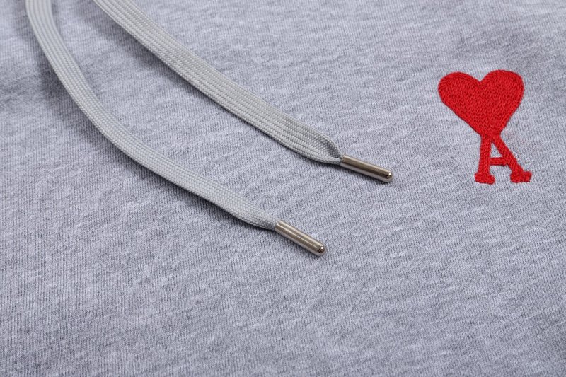 Худи Amiri Plain - Having Logo "Gray" фото № 5
