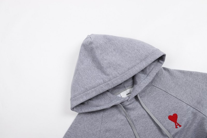 Худи Amiri Plain - Having Logo "Gray" фото № 7
