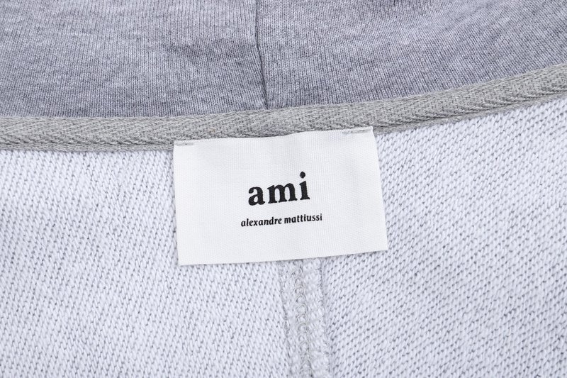 Худи Amiri Plain - Having Logo "Gray" фото № 8