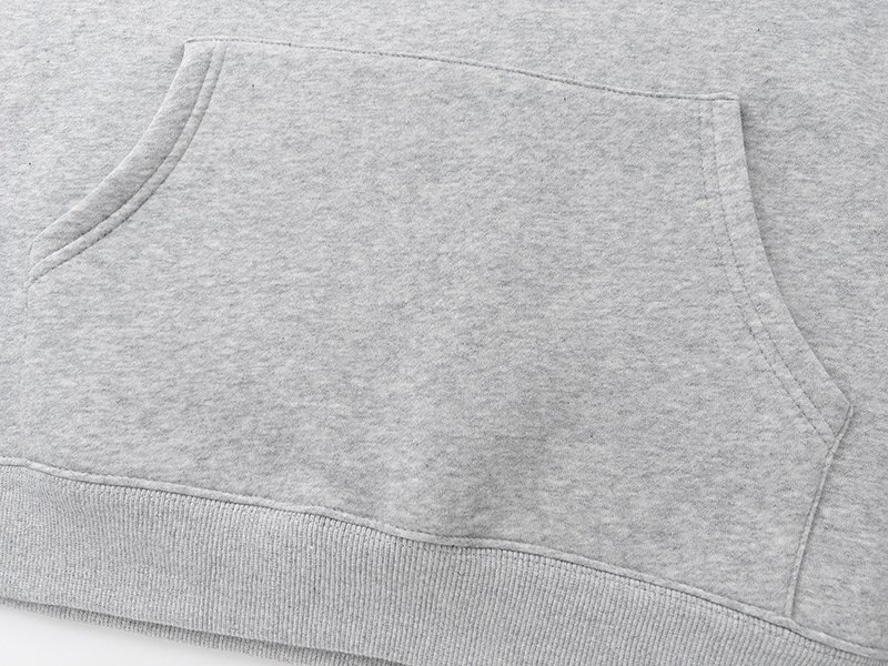 Худи Carhartt Solid Color With Logo "Gray" фото № 6