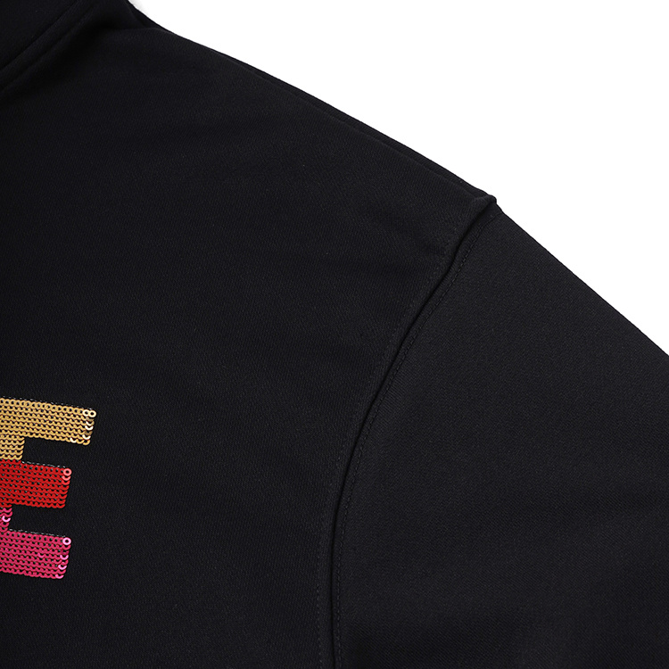 Худи Celine Logo Made Of Sequins "Black" фото № 9