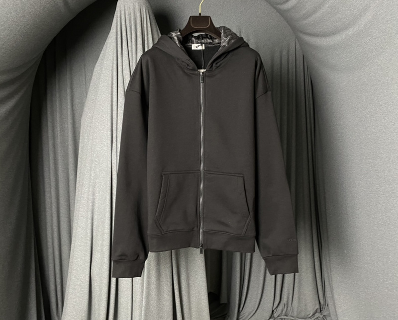 Худи Dior Monochrome ZIP "Black" фото № 3