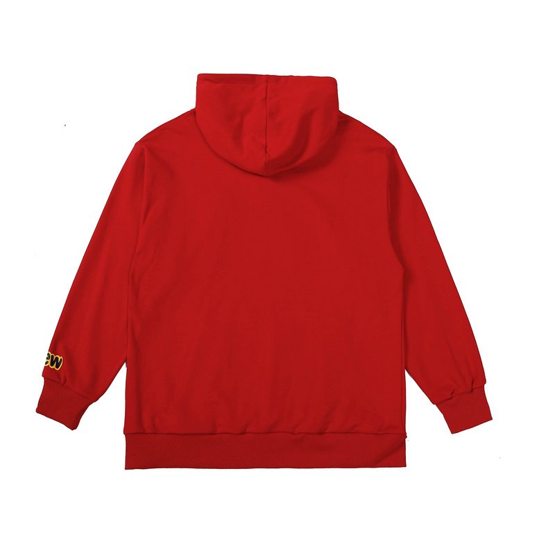 Худи Drew House Smile - Logo "Red" фото № 2