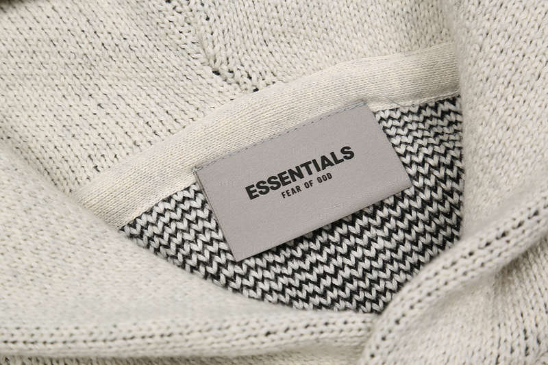 Худи Fear Of God Knitted "Gray" фото № 5