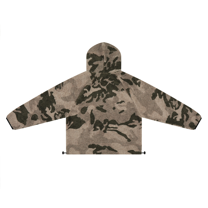 Худи Fear Of God Soft As Teddy "Brown/Green" фото № 4