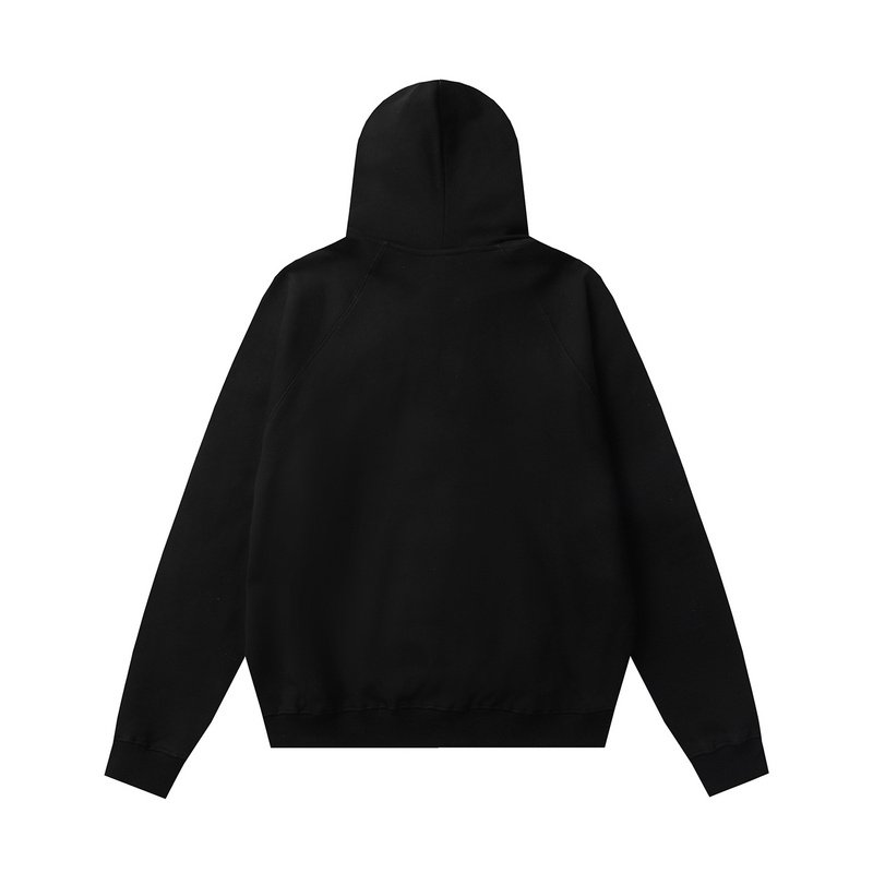Худи Fear Of God With Number 1977 - Cotton "Black" фото № 2
