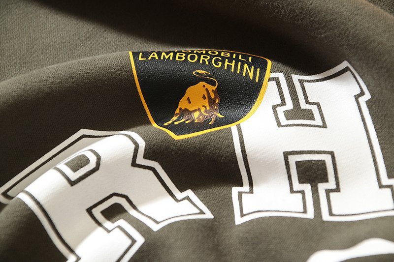 Худи Four Caccus X Rhude Yellow Hood "Khaki" фото № 7