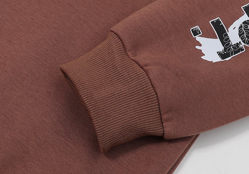 Худи Gallery Dept Logo Letters With Petals "Brown" фото № 4